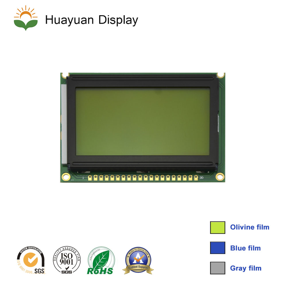单色液晶屏2.7寸 型号VISLCD-12864