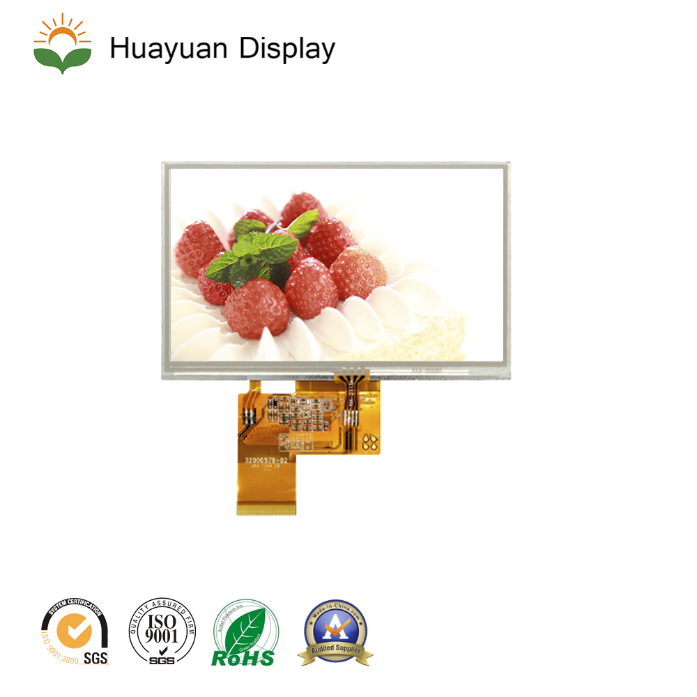 彩色液晶屏5寸 型号VISLCD-050HYA40QRT