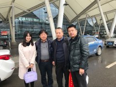 热烈欢迎韩国客户来我公司考察