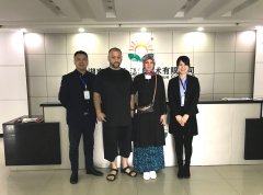 欢迎土耳其客户来我司考察